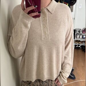 THE GREAT Cashmere Polo